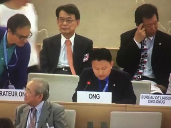 藏人行政中央联合国宣传官员达瓦次诚先生在联合国人权理事会第三十五届会议上发表口头发言