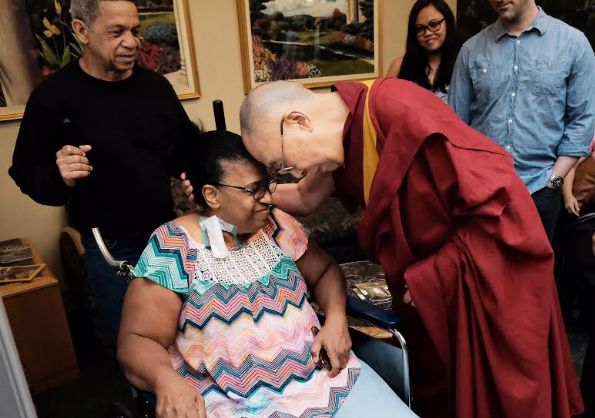 达赖喇嘛尊者到美国明尼苏达州罗彻斯特市 访梅约诊所 