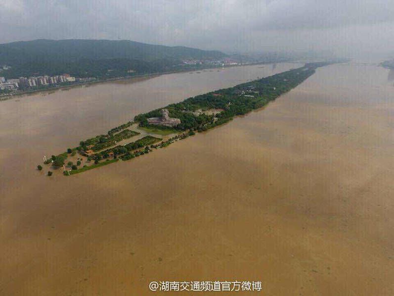 长沙告急：破98年历史水位 洪水贯穿橘子洲
