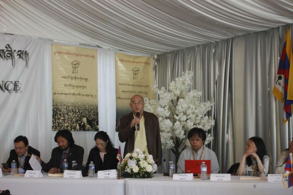 图片取自第四届西藏独立理念者大会主办方脸书