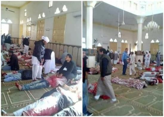 埃及清真寺遇襲事件死亡人數升至235 全埃哀悼3天