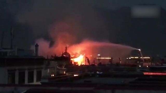 极度敏感，视频流出：拉萨大昭寺大火 当局严厉封杀