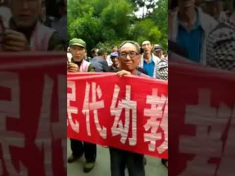 雲南省下崗民辦幼師教育廳前集會維權 提三大訴求