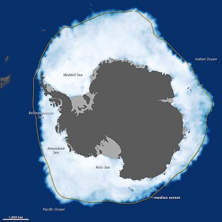 极端中的地球 南极变大北极长草