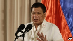 菲律宾总统杜特尔特大讲特讲严厉打击毒品