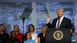 川普总统在华盛顿对全国制造商协会发表讲话（2017年9月29日）